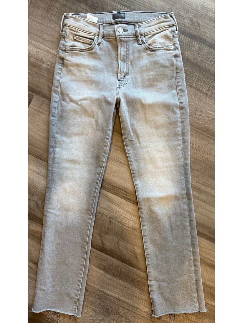 MOTHER The Rascal Ankle Fray Jeans Size 26 NWOT